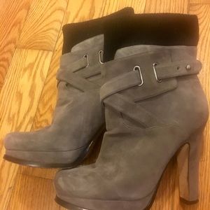 Joanne n David suede booties!!